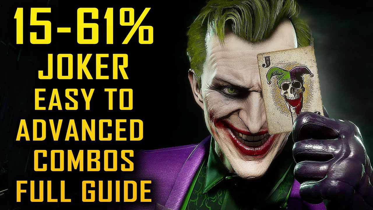'JOKER' Basic to Advance Full Combo Guide Mortal Kombat 11 [15 61] YouTube