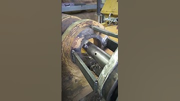 Line bore machining in slow motion on a CAT D10 Ripper assembly. #equipmenttherightway #jjscheckel