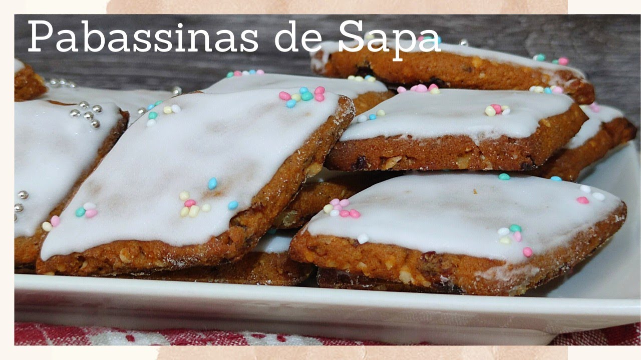 Avete mai provate le Pabassinas o Papassinas de Sapa? sono dolcetti tipici sardi veramente deliziosi