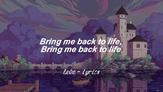 danny Ocean - Bring me back to life - letra español - lobo lyrics -