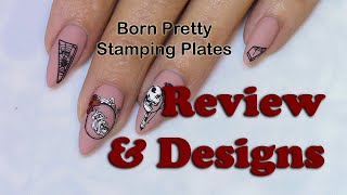 Born Pretty Stamping Plates Review & Designs