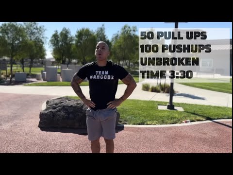 THE REAL 5MD | 50 PULL UPS 100 PUSH UPS UNBROKEN