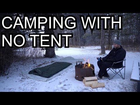 NO TENT! Winter