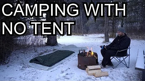 Winter Camping Under The Stars With Cheap Gear