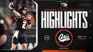 Oregon State Football Game Highlights: Sept. 19, 2026 vs. Montana screenshot 3