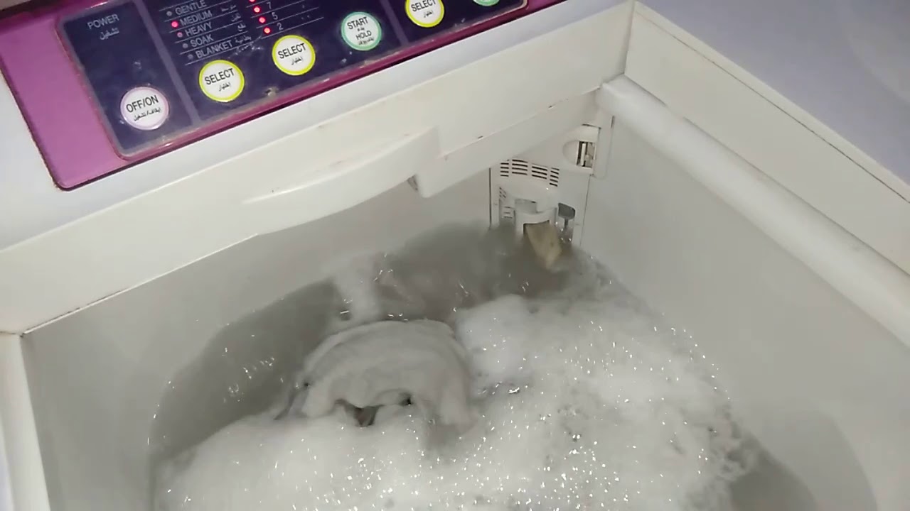 ريفيو عن غساله توشيبا النصف اوتوماتيك امحوضين