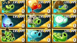 All Color PEA Plants Battlez  Who Will Win?  Pvz 2 Plant vs Plant