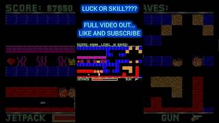 LUCK OR SKILL PART 2....#dangerousdave #90sgaming #dosgames #oldgames #classicgames #retrogaming