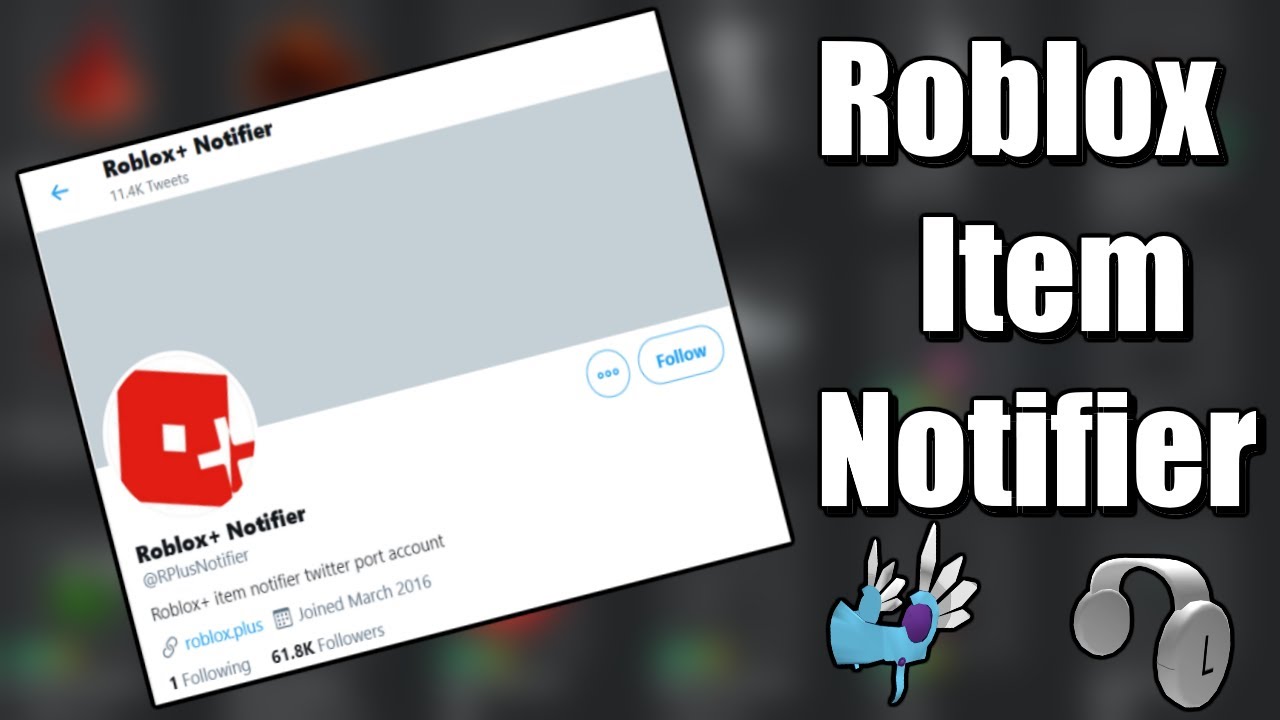 Roblox News: Google Chrome Roblox Hat Notifier.