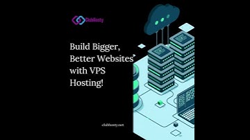 Build Bigger, Better Websites with ClubHosty VPS Hosting! #fasthosting #reliablehosting #webhosting