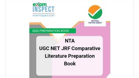 Examinspect NTA UGC NET JRF book review code-72 Comparative literature December 2025