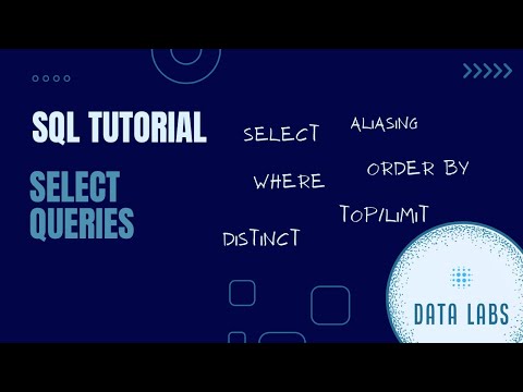 SQL Tutorial | SELECT, DISTINCT, WHERE, ORDER BY, TOP | SQL Basics | Beginners