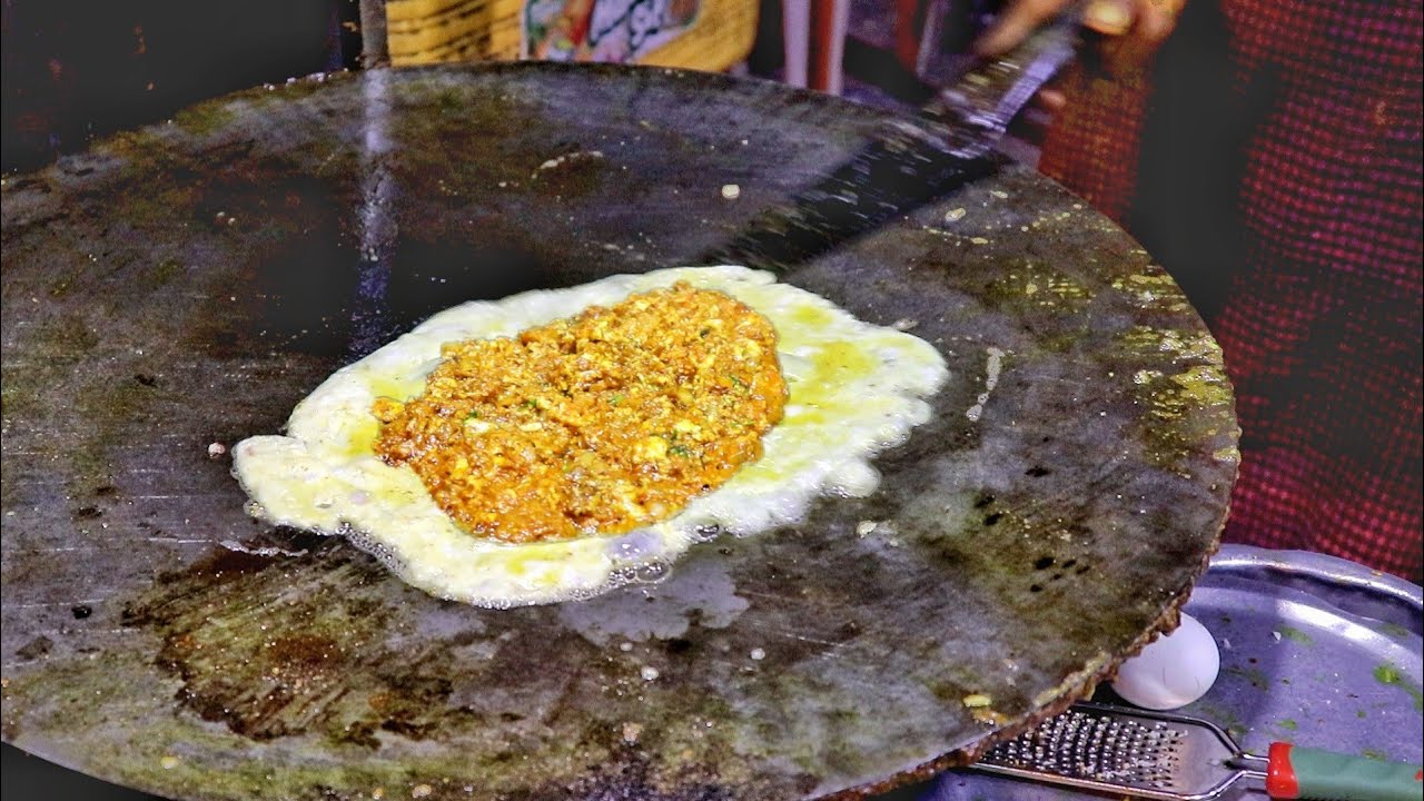 Scrambled Egg Bagdadi And Pulao | Scrambled Egg Recipes | Egg Street Food | Indian Street Food | Street Food Fantasy