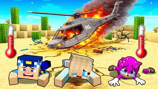 Minecraft'ta helikopterle kaza yaptık!