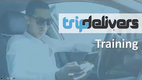 TripDelivers Training 8 28 2020