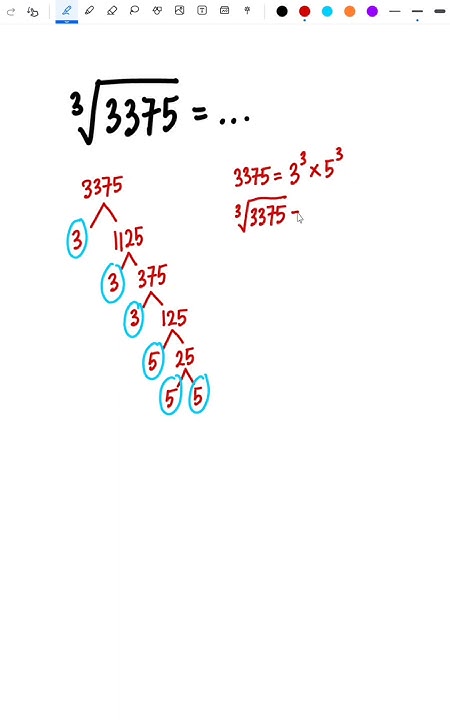 cube-root-of-3375-maths-cuberoot-mathstricks-shorts-mathematics