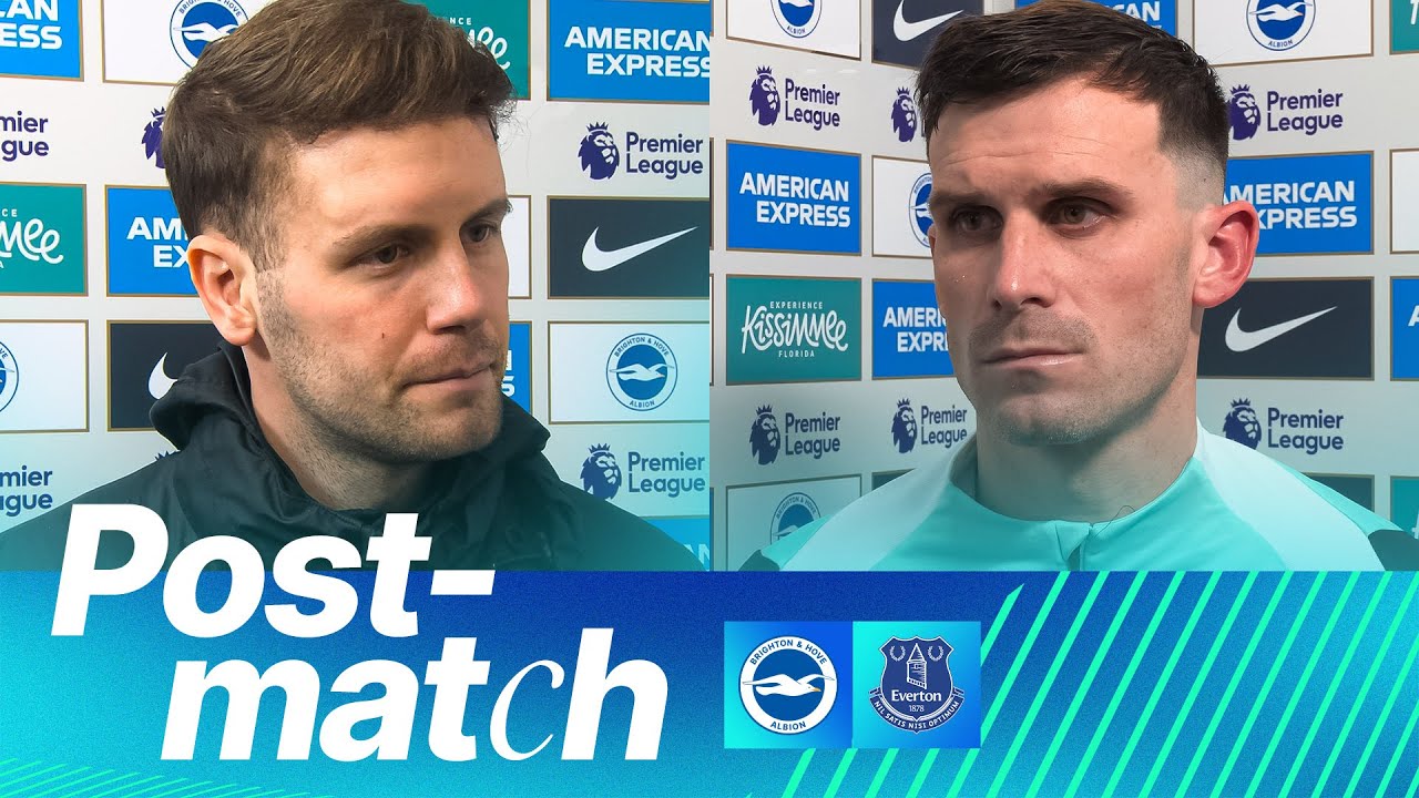 POST-MATCH | Hurzeler And Gross | Brighton v Everton