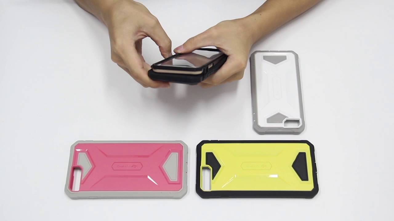 How to put on and remove iVAPO iPhone 7/7 Plus case easily?