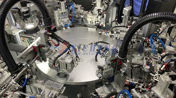 Fully automatic assembly line for socket/switch/plug products