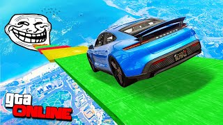 trolling from dawn to dusk... Descent without brakes with fumes in GTA 5 ONLINE