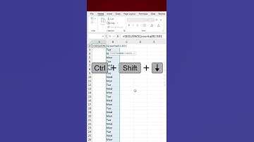 How to Create a Dynamic REPEATED Numbered List in Excel #shorts
