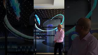 6pcs splicing model of dragon make a shocking effect #dragon #3D #holographic #ledfan #fyp