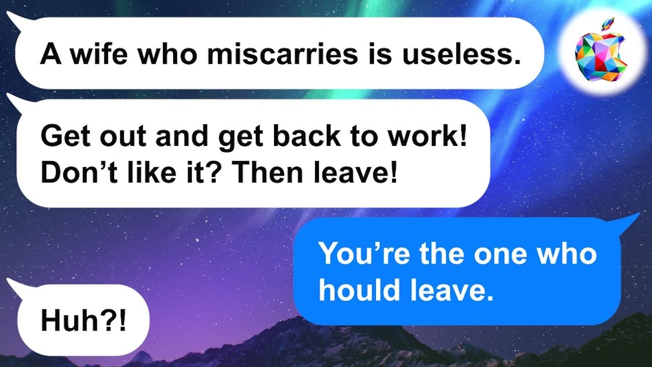 【Apple】My MIL found out I miscarried and pushed me to the floor at the hospital. I got revenge...