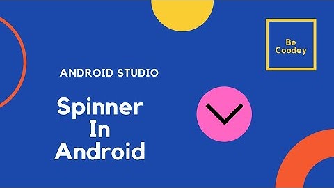 How to create drop-down menu in Android studio.