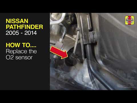 How to Replace the O2 sensor on the Nissan Pathfinder 2005 to 2014