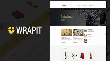 WrapIt - Packaging Company WordPress Theme | Themeforest Website Templates and Themes