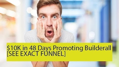 How to make $10k in 48 Days. With One Product | Builderall