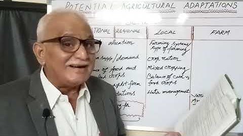 Agromet - Climate Variability - Agriculture  (Basics 2)