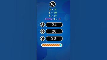 Are You Genius Only 1℅ can solve it. #viralshorts #quiz #mindtest #genius #mathtest