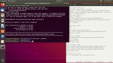 Tutorial Cara Instalasi WRFDA 4DVAR - M7A 11180012 Azwar Makarim A