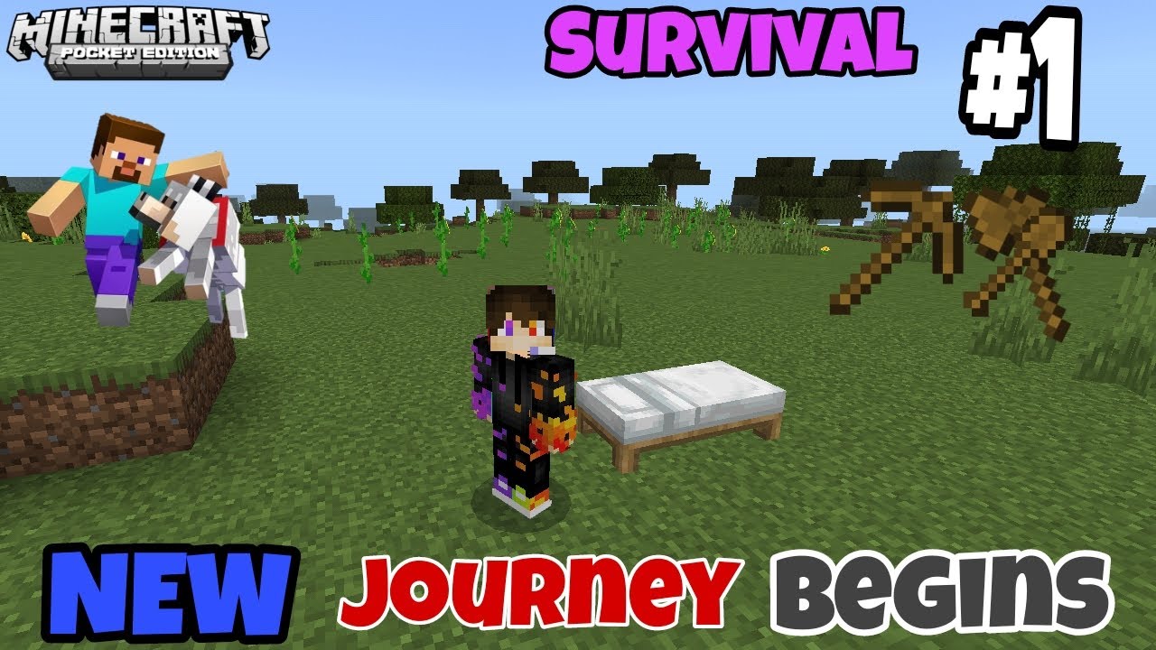 Its time to start a new journey in Minecraft survival series #1 in ...