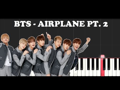 BTS - Airplane Pt.2 (Piano Tutorial)