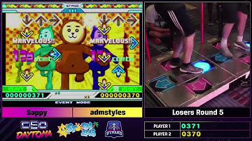 CEO 2018: Sappy vs Admstyles - DDR Extreme