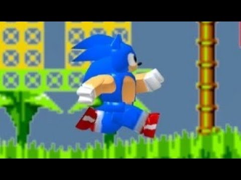Sonic 1 On Roblox Sonic Roblox Fangame Youtube