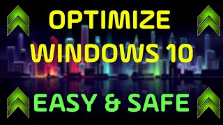 How To Optimize Windows 10 For Working And Gaming | The Easiest And Safest Tips |