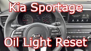 2021 Kia Sportage - How To Reset Maintenance Oil Change