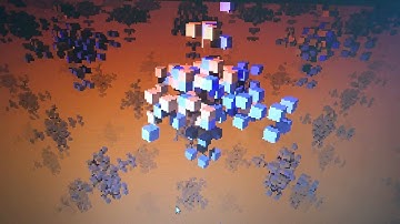 Voxels , resonant cells 32x32x32 - openGL ES