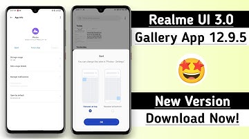 Realme UI 3.0 Gallery App | Realme UI Gallery App New version | V.12.9.5 | Anu Tech 🤩