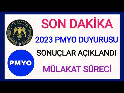 SON DAKİKA✅2023 PMYO SINAV GİRİŞ ÖN BAŞVURU SONUÇLARI AÇIKLANDI✅PMYO MÜLAKAT HAZIRLIK SÜRECİ DETAYI