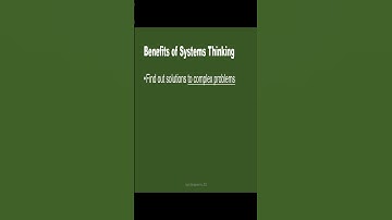 Systems Thinking 101 short 1 #systemsthinking #system #management #sdgs