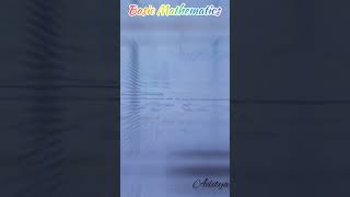 Basic Mathematics Handwritten Notes || #shorts #neet #neet2024 #physicswallah #mrsirphysics #notes