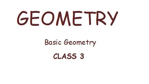 Class 3 Unit 12 worksheet 3 Basic Geometry DAV Maths