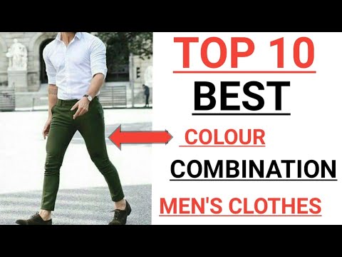 TOP10 BEST Color Combination For Formal Men's Clothes 2022 | BEST ...