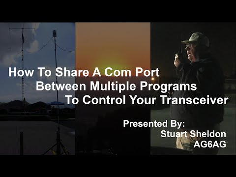 How To Share A Com Port Between Multiple Programs To Control Your Transceiver