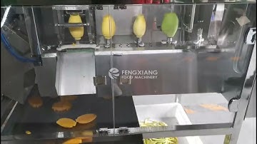 Automatic Fruit Mango Peeling Coring Cutting Machine