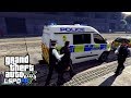 POLICE VAN LOCKING UP CRIMINALS  - GTA 5 LSPDFR - The British way #119